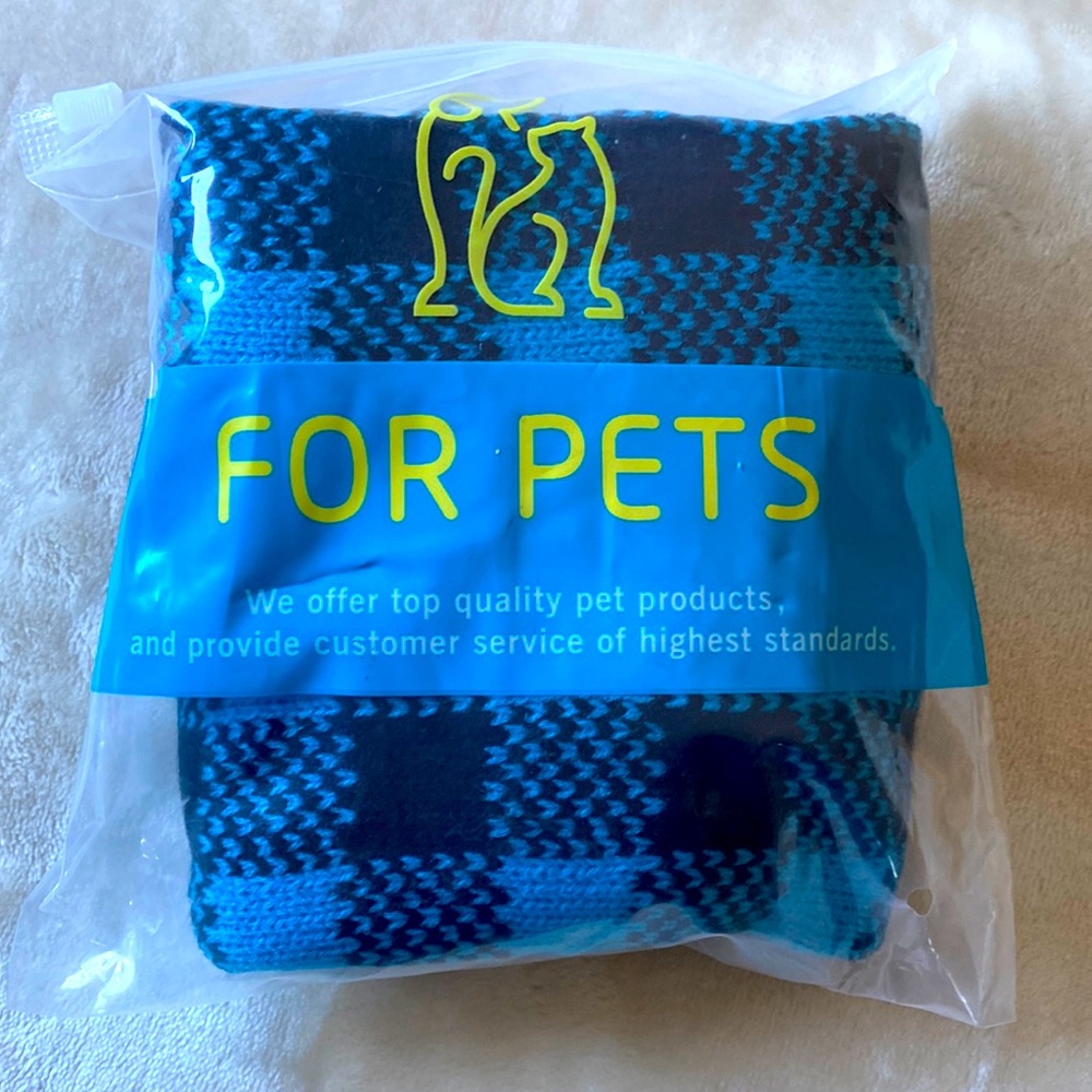 Brand new tags on medium dog sweater